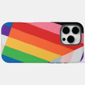 進捗プライドフラグデザイン – インクルーシブLGBTQ+ Case-Mate iPhoneケース (裏面 (横))
