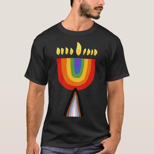 進捗プライドChanukiah Tシャツ (正面)