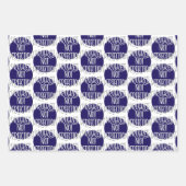 進捗状況が完全ではないスローガン ラッピングペーパーシート (正面3)