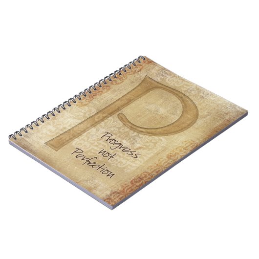 進捗状況が完成度の低い仕訳帳 ノートブック (左側)