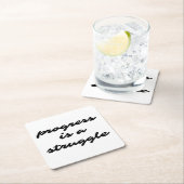 進捗紙コースター スクエアペーパーコースター (インサイチュ)