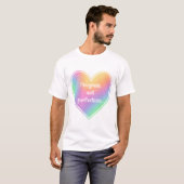 進歩が人間のTシャツの完成ではない Tシャツ (正面フル)