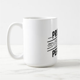 進歩こそが全て (モチベーションを高める名言ギフト) コーヒーマグカップ