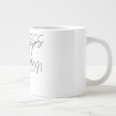進歩こそが全てTシャツ ジャンボコーヒーマグカップ (右)