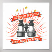 進歩に努める ポスター (正面)