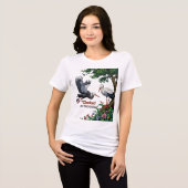 進歩に息が詰まる トライブレンドTシャツ (正面全面)