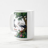 進歩に窒息 – エコ意識マグカップ コーヒーマグカップ (正面左)