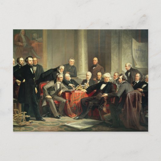 進歩の人 ポストカード (正面)