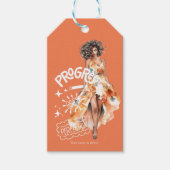 進歩は事務女エレガントの完成無し ギフトタグ (正面)