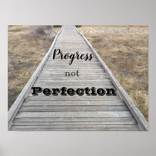 進歩は完全ではない ポスター (正面)