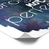 進歩は完成ではない前向き動機引用文 ポスター (角)