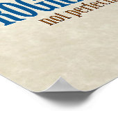 進歩は完璧ではない！(回収引用文) ポスター (角)