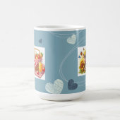 進歩は少しずつ起こる コーヒーマグカップ (中央)