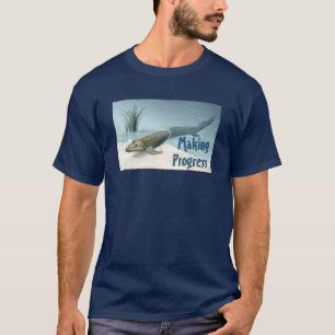 進歩をすること Tシャツ