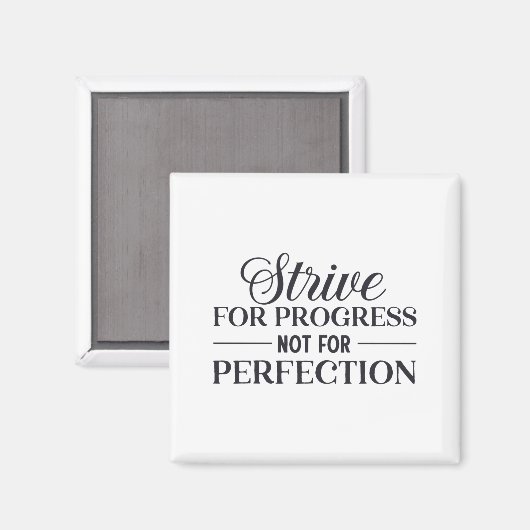 進歩を求める マグネット (正面/裏面)