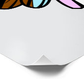 進歩プライド平和デイジー- LGBTQ+愛の勝利 ポスター (コーナー)