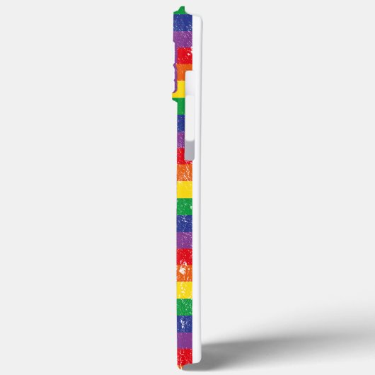 進歩プライドLGBTQ Case-Mate iPhoneケース (裏面 / 左)