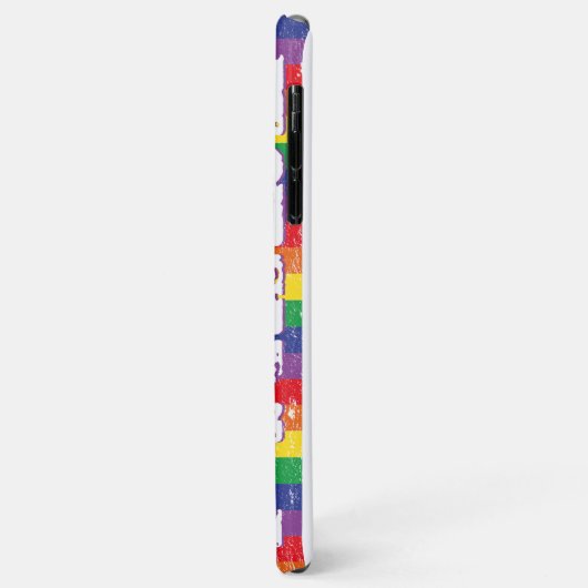 進歩プライドLGBTQ Case-Mate iPhoneケース (裏面/左)