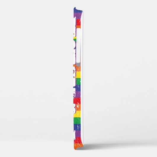 進歩プライドLGBTQ Case-Mate iPhoneケース (裏面 / 左)