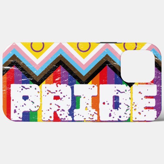 進歩プライドLGBTQ Case-Mate iPhoneケース (裏面 (横))