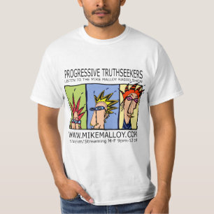 進歩的なTRUTHSEEKER Tシャツ