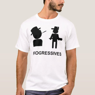 進歩論者 Tシャツ
