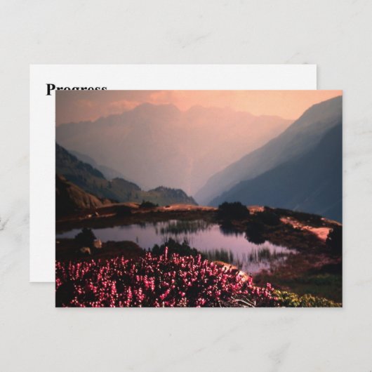 進歩 ポストカード (正面/裏面)