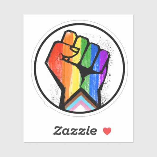 進行プライド抵抗サークルシール シール (シート)