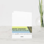 進行中のがん破壊 カード (裏面)