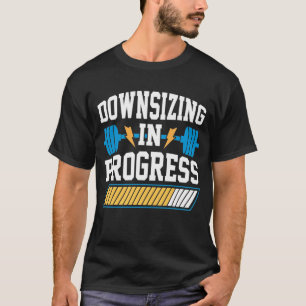 進行中のダイエット手術の減量 Tシャツ