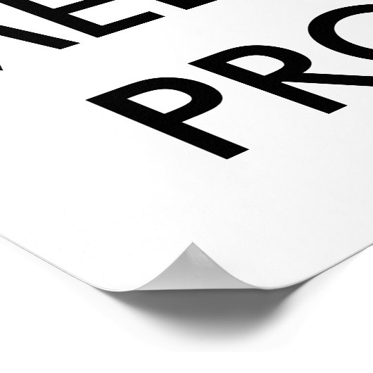 進行中の会議 ポスター (角)