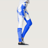 進行中の作業ネイビーブルー レギンス (右)