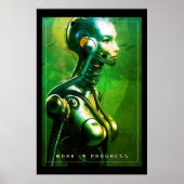 進行中の作業 ポスター (正面)