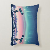 進行中の夢；邪魔しない アクセントクッション (正面(垂直))