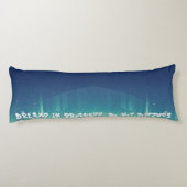 進行中の夢；邪魔しない ボディピロー (裏面)