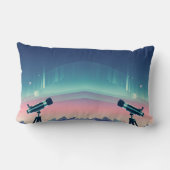 進行中の夢；邪魔をしない ランバークッション (裏面)