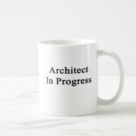 進行中の建築家 コーヒーマグカップ