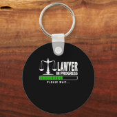 進行中の弁護士 キーホルダー (正面)
