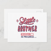 進行中の弟 ポストカード (正面/裏面)