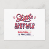 進行中の弟 ポストカード (正面)