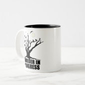 進行中の殺害 ツートーンマグカップ (正面左)