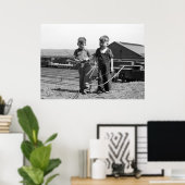 進行中の狩り: 1930年代 ポスター (ホームオフィス)