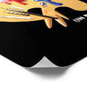 進行中の芸術作品パーフェクトアーティスト ポスター (角)