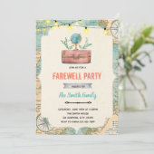 進行中の遠くにパーティーテーマ招待状 招待状 (スタンド正面)