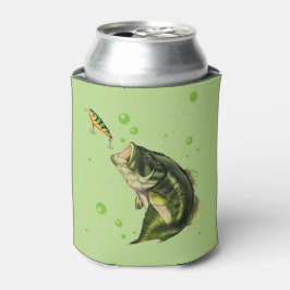 進行中の魚釣り 缶クーラー