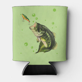 進行中の魚釣り 缶クーラー