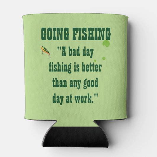 進行中の魚釣り 缶クーラー (裏面)