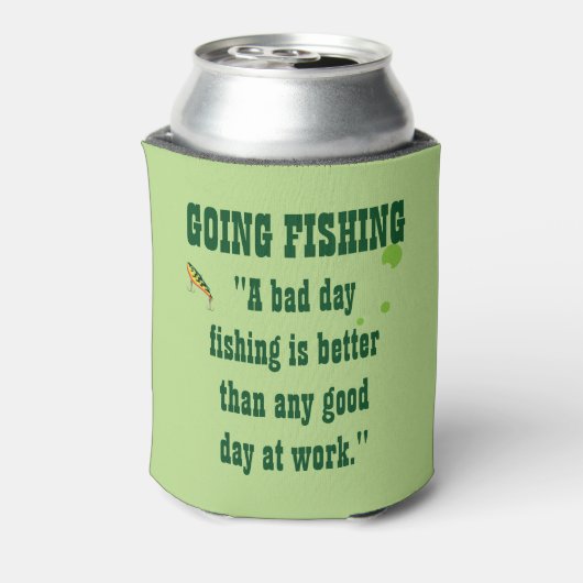 進行中の魚釣り 缶クーラー (缶裏面)