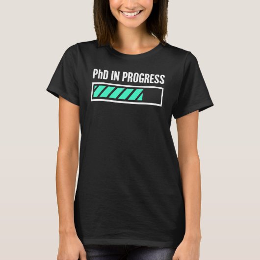 進行中のPhd Tシャツ (正面)