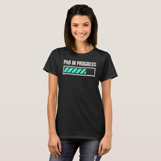 進行中のPhd Tシャツ (正面フル)